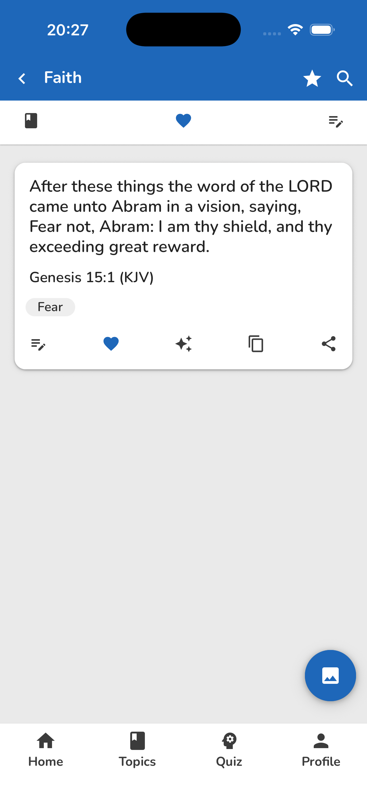 Bible Topics favourite verses list